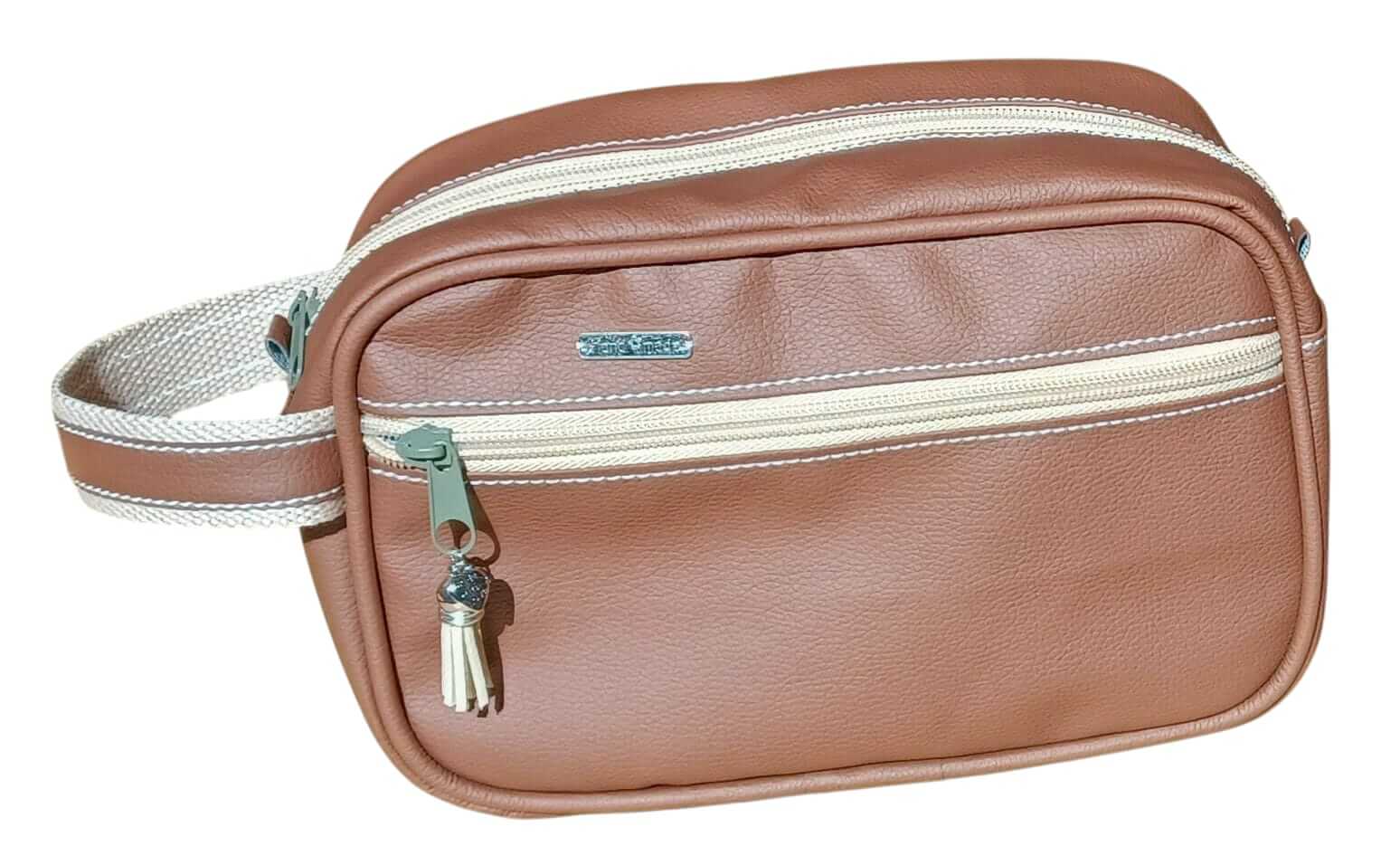 Neceser Planeta - Cuero Ecológico Marrón