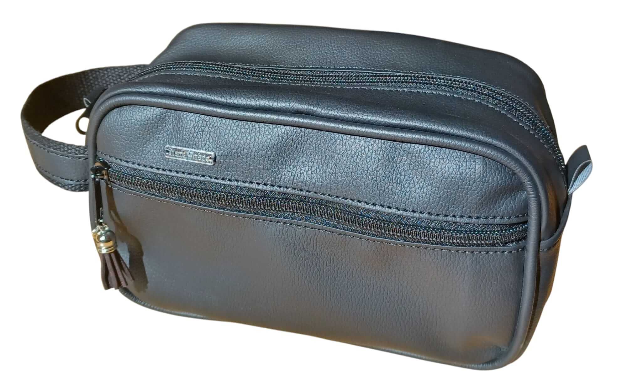 Neceser Planeta - Cuero Ecológico Negro