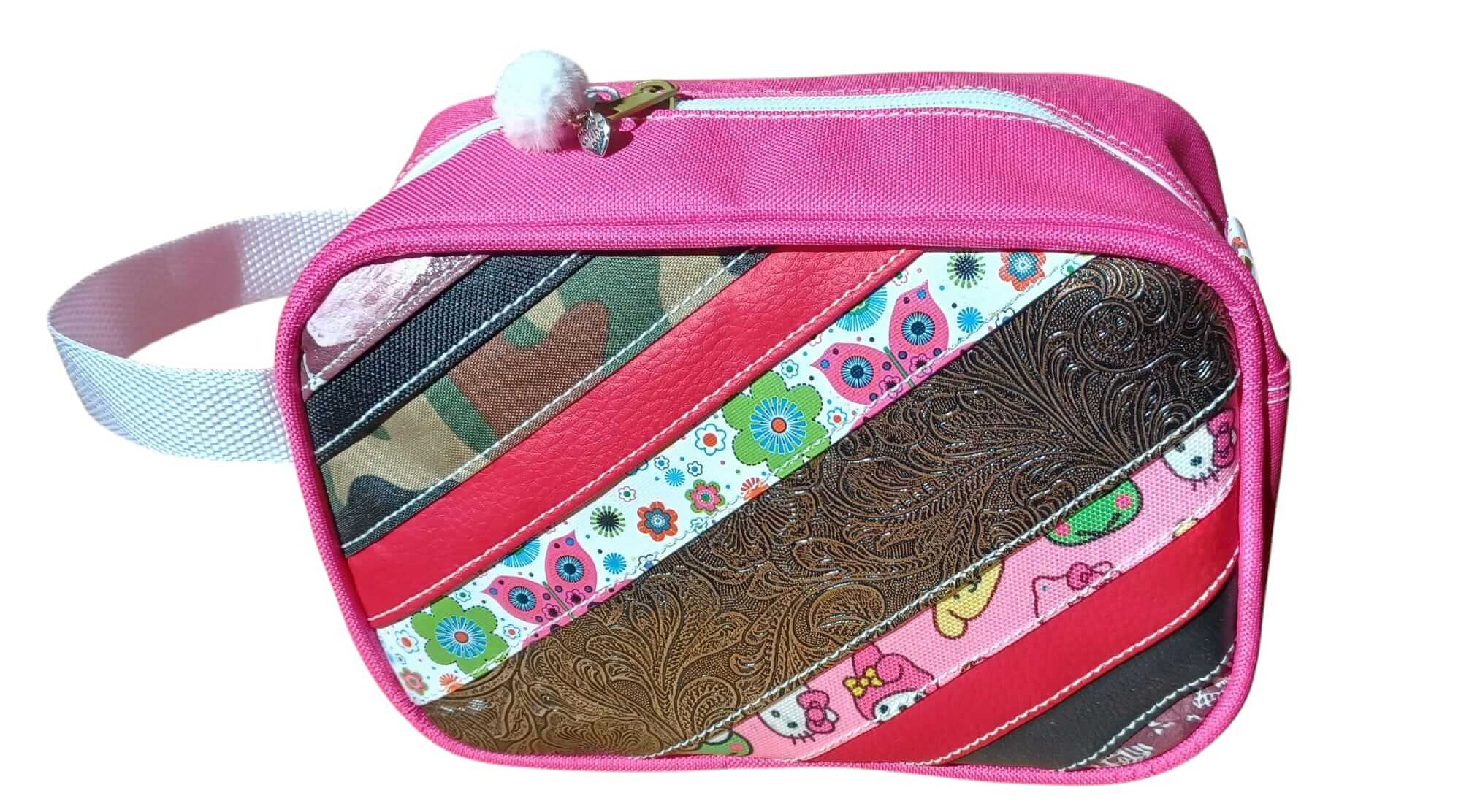Neceser Planeta - Patchwork Rosa