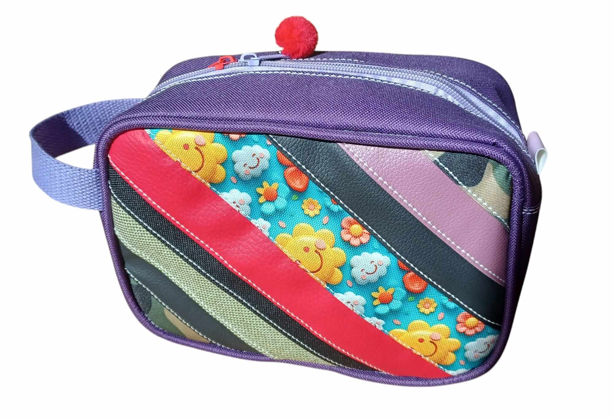 Neceser Planeta - Patchwork Violeta