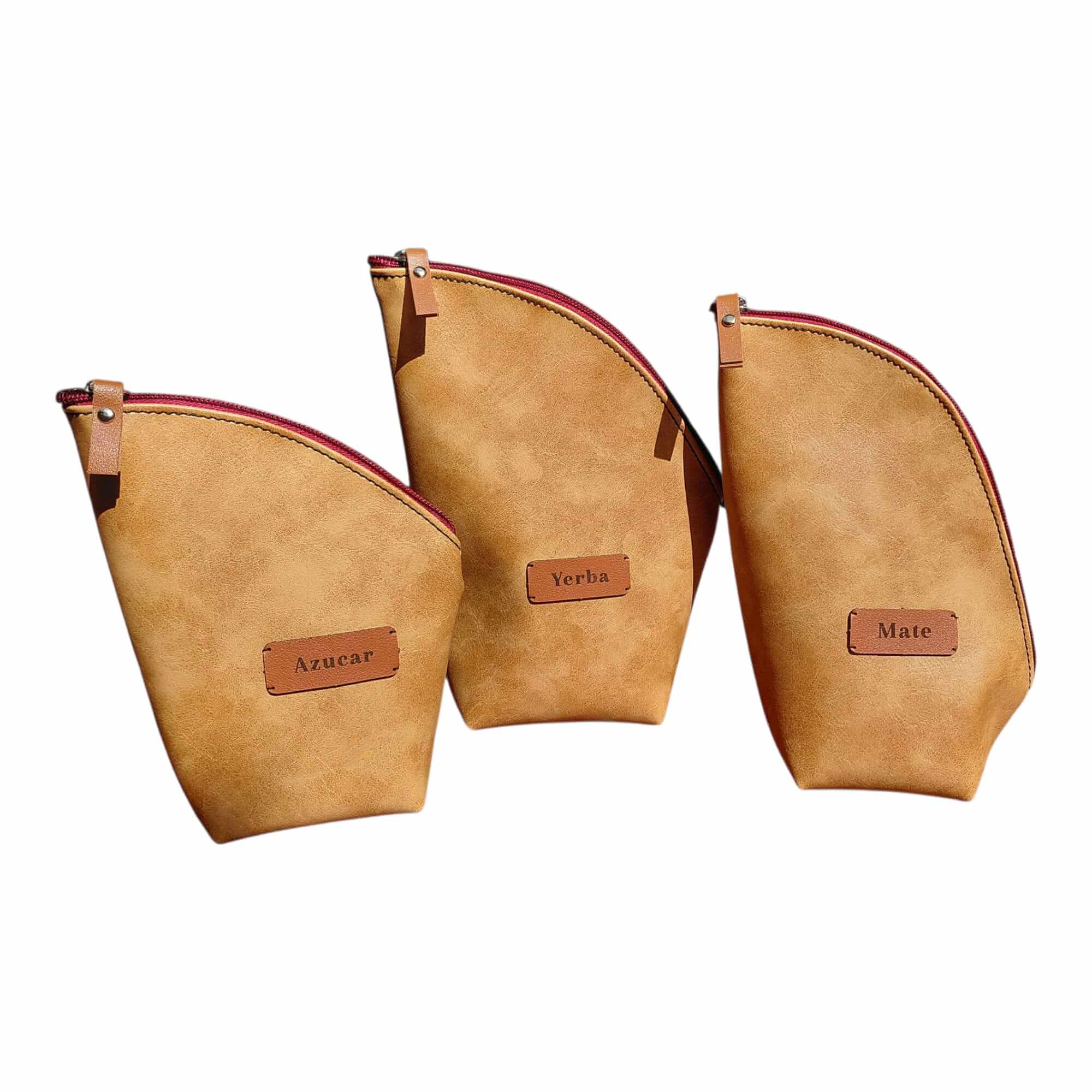 Set Matero Liso - Cuero Ecológico